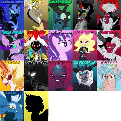 mlp villains|list of mlp villains.